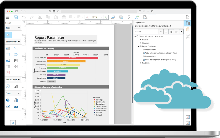 browser-based web reporting